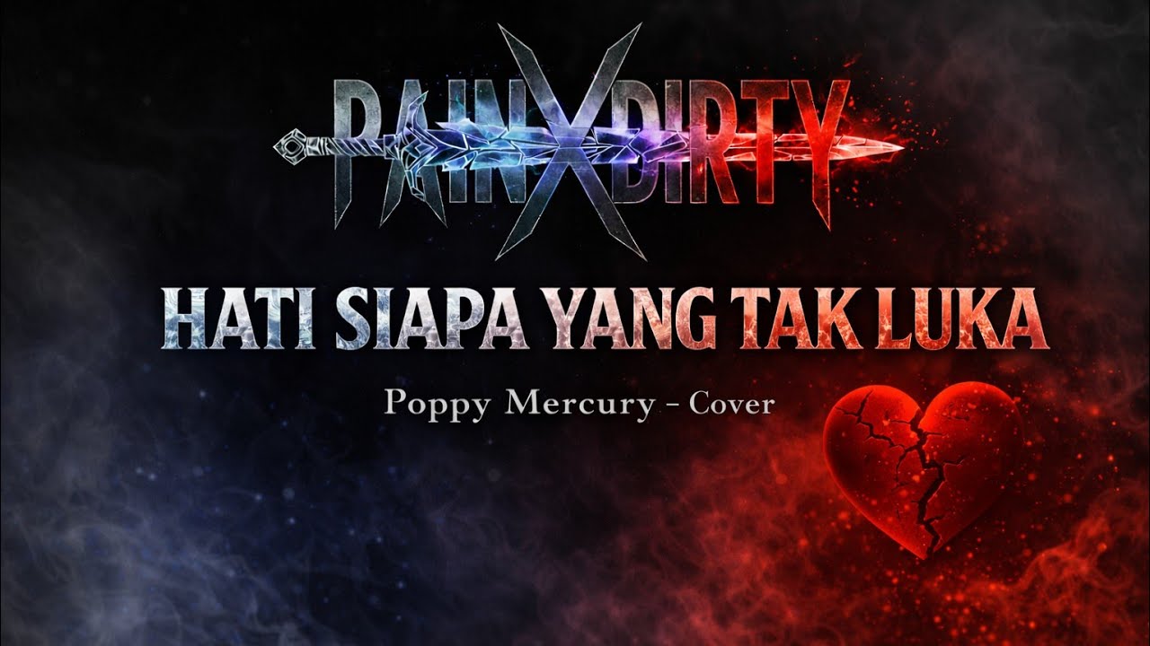HATI SIAPA YANG TAK LUKA | Poppy Mercury (Cover) – Pain X Dirty