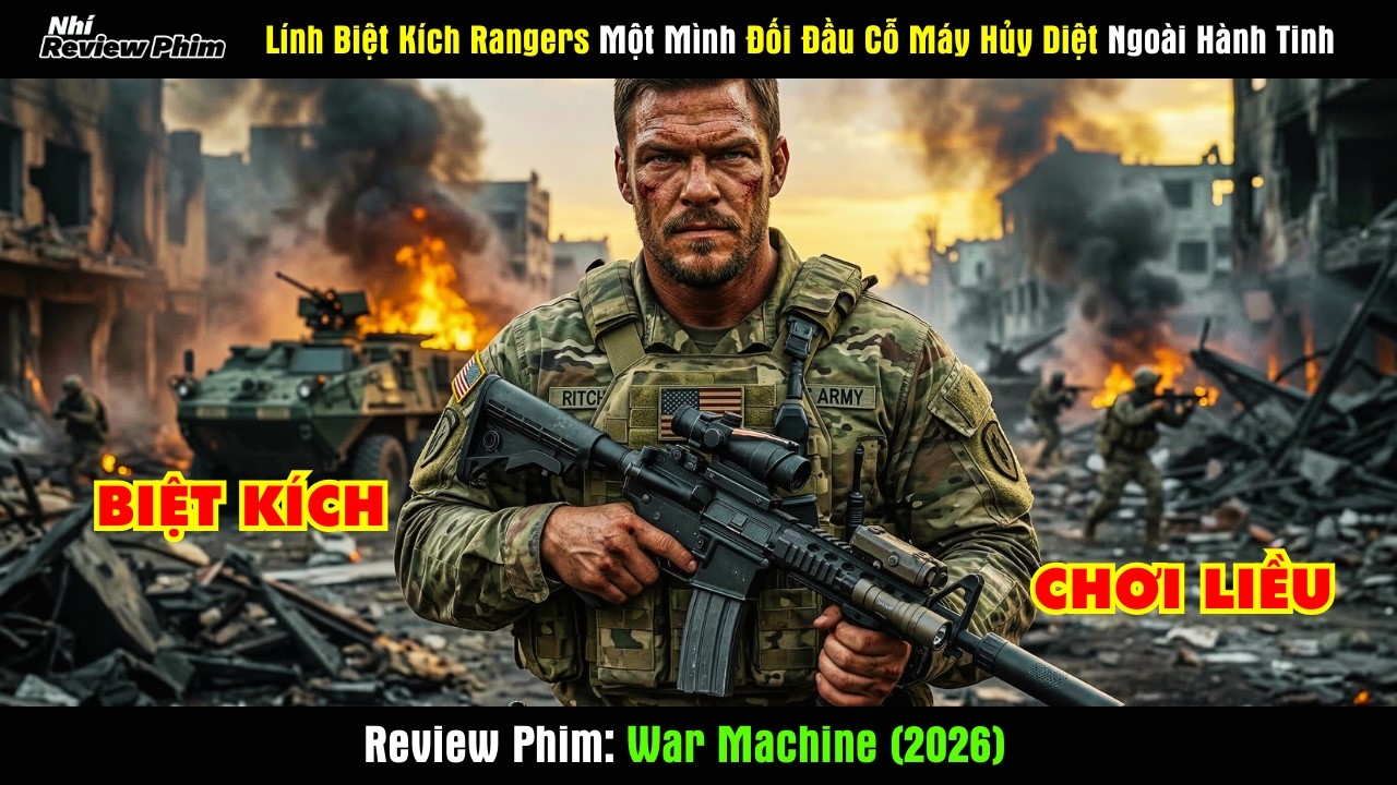 [Review Phim] Lính Rangers Một Mình Đối Đầu Cỗ Máy Hủy Diệt Ngoài Hành Tinh