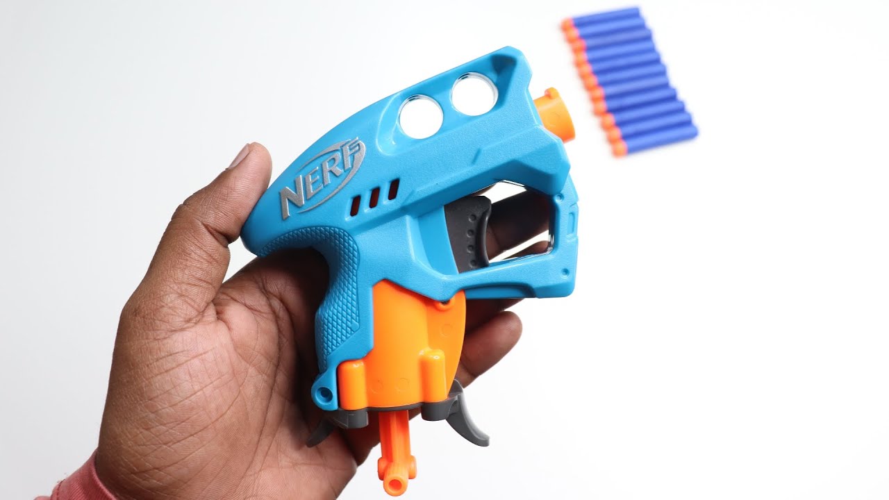 World’s Smallest Nerf Gun Unboxing & Testing – Nerf NanoFire