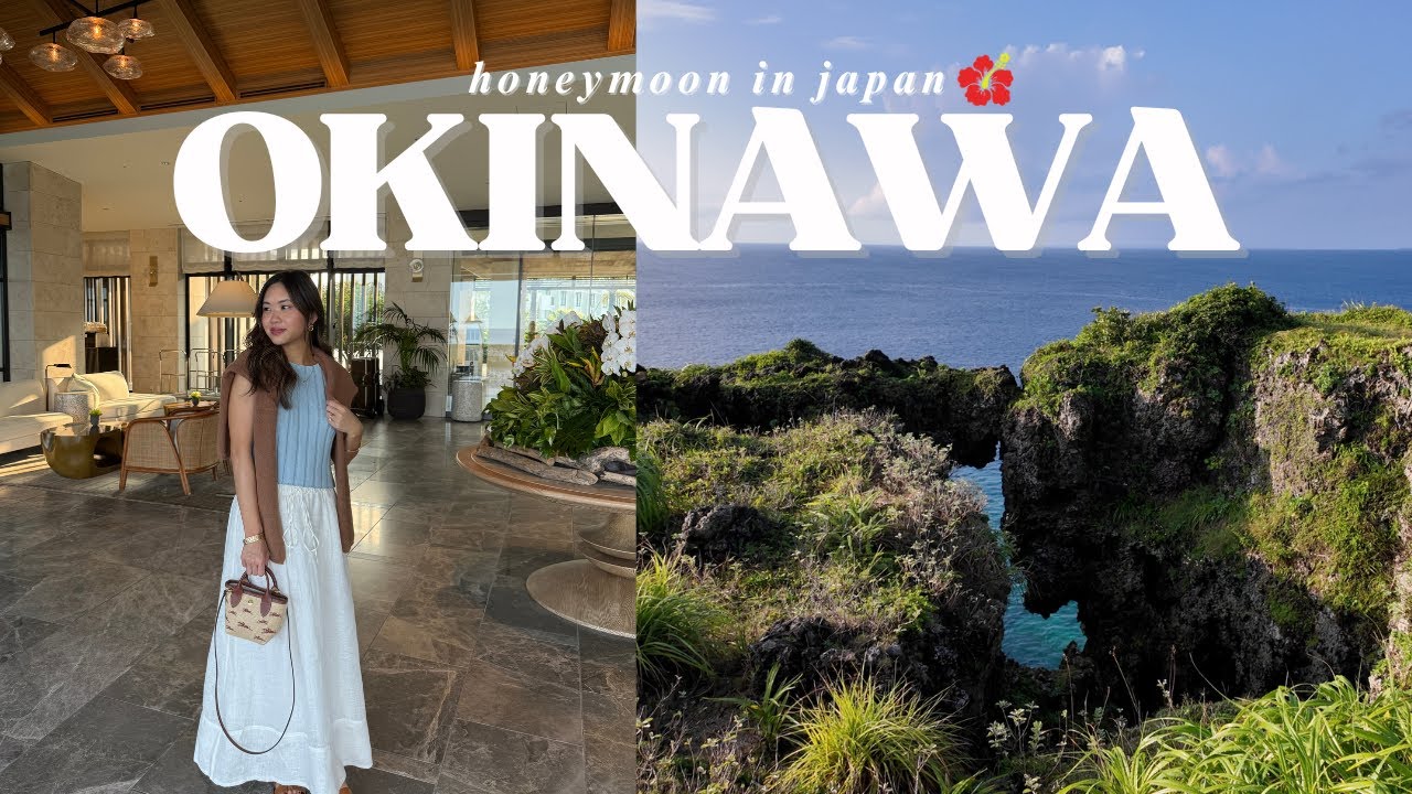 6 days in OKINAWA, JAPAN🌺 | halekulani, churaumi aquarium, banta cafe, scuba diving, bacar okinawa