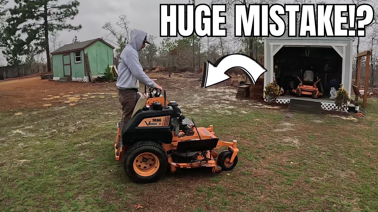 Buying My FIRST Stand On Mower! + SCAG VRIDE ll