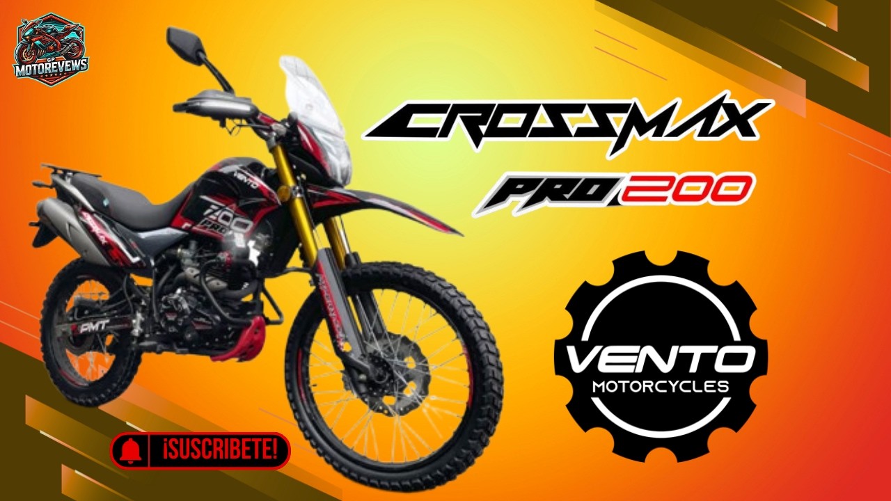 Vento Crossmax 200 Pro: ¿Vale la Pena esta Moto ECONÓMICA?