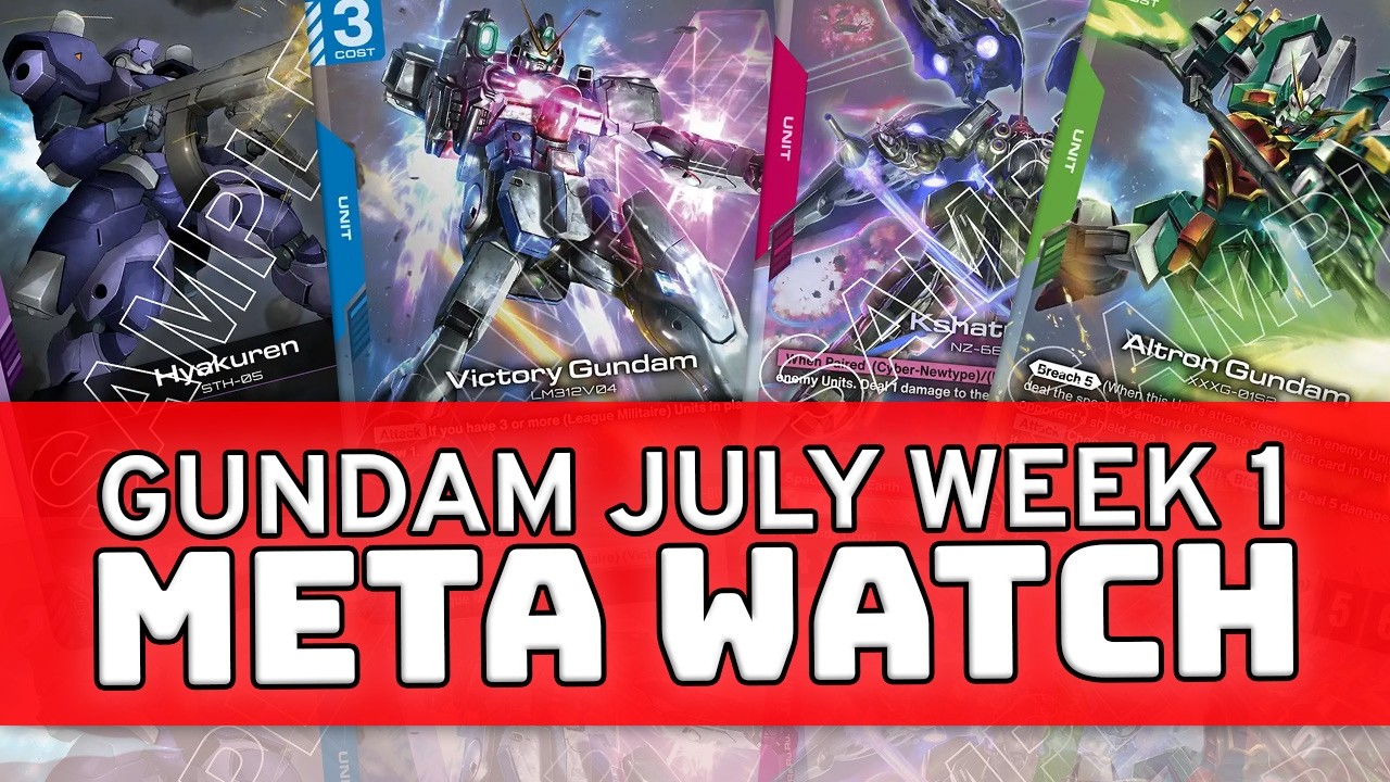 Gundam TCG Meta Watch - Best Decks This Week