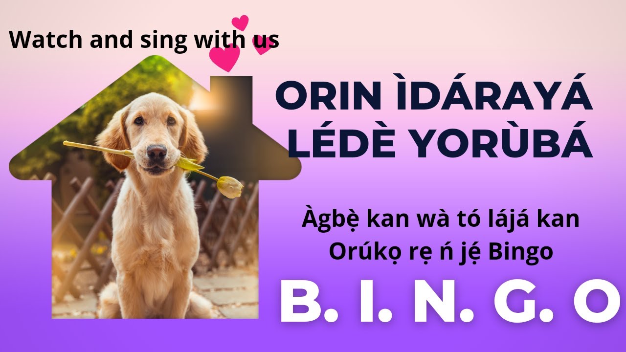 Bingo Rhyme-Orin Idaraya with Ogbeni Ade