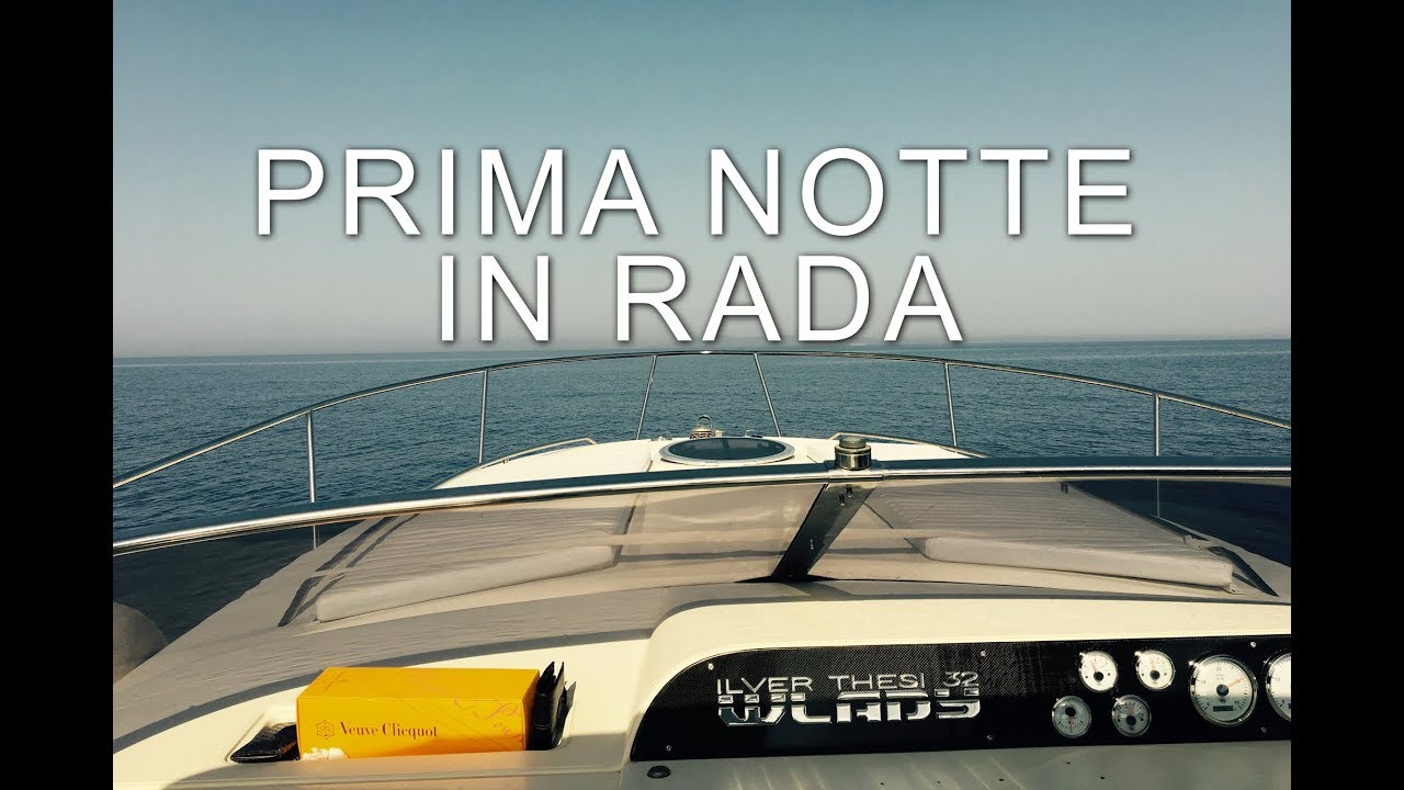 La nostra prima notte in rada in CORSICA passando per CAPRAIA.