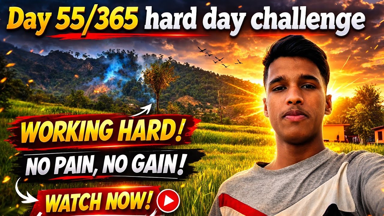 Day 55/365 hard day challenge in vlogging 🥺💔 | pahadi life style vlog | 