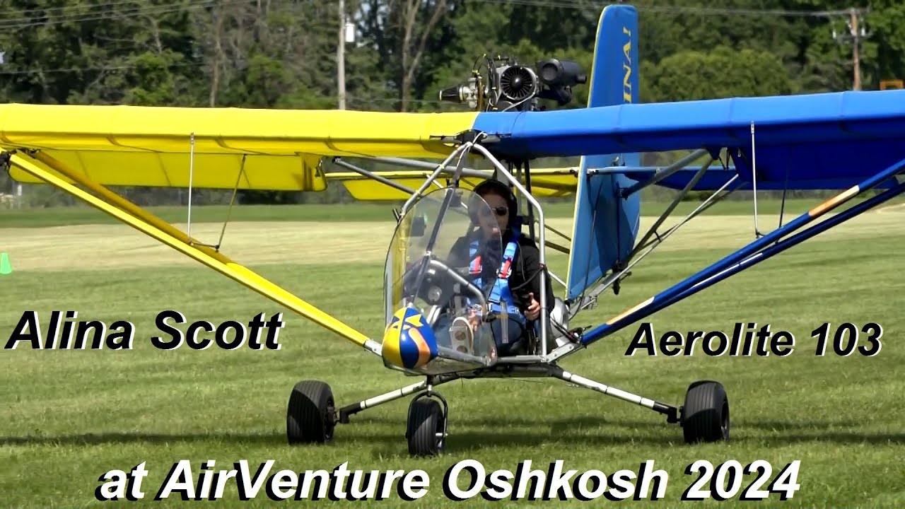 Alina Scott Flying at AirVenture Oshkosh 2024