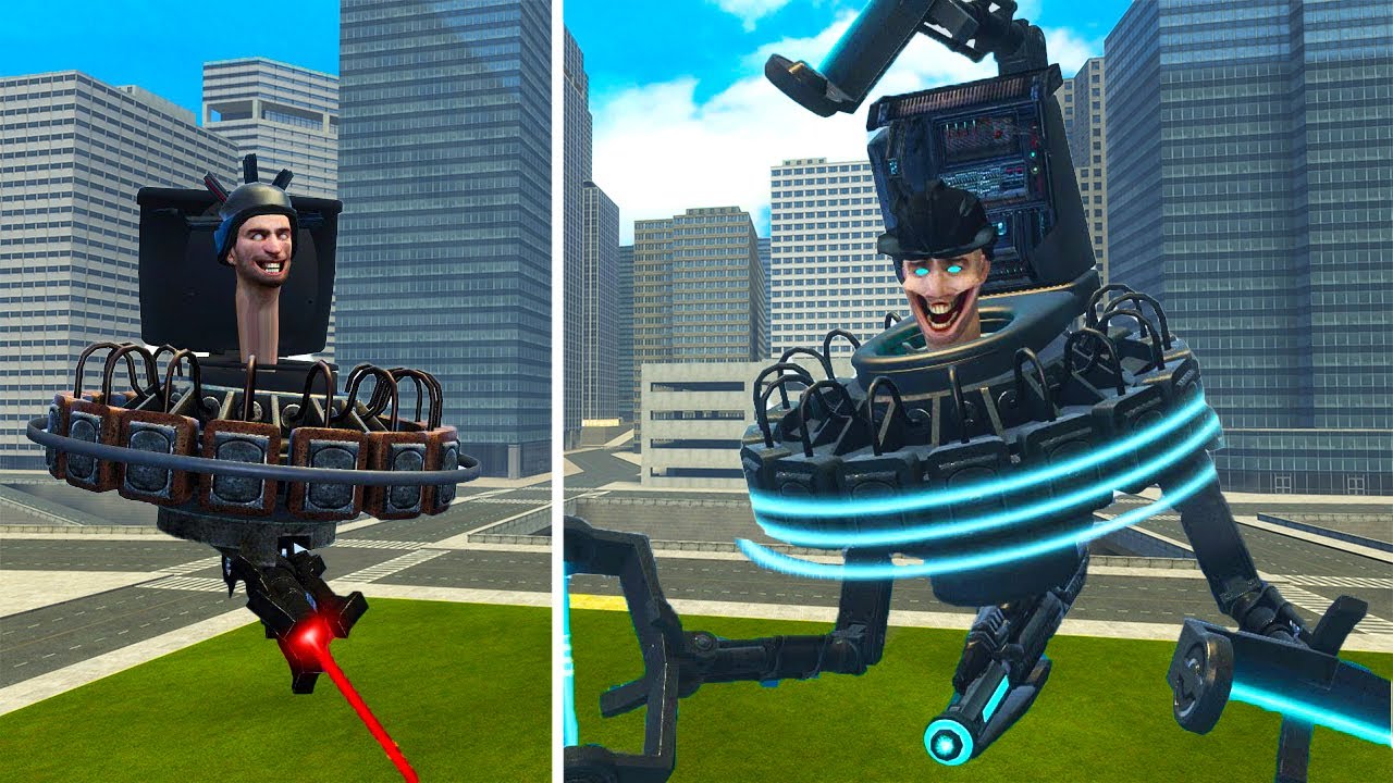 EVOLUTION OF NEW ASTRO GLITCH SKIBIDI TOILET episode 1 In Garry's Mod!