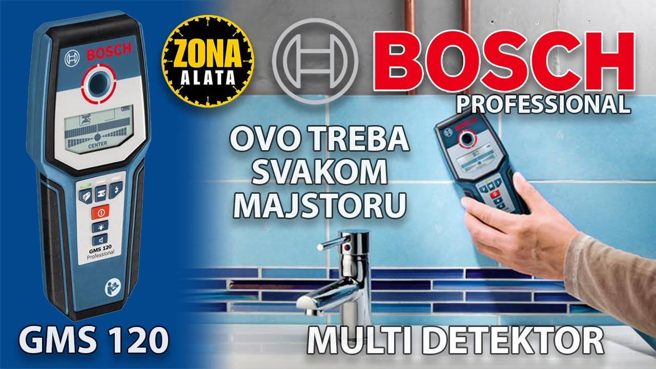 Bosch GMS 120 Professional Multi Detektor