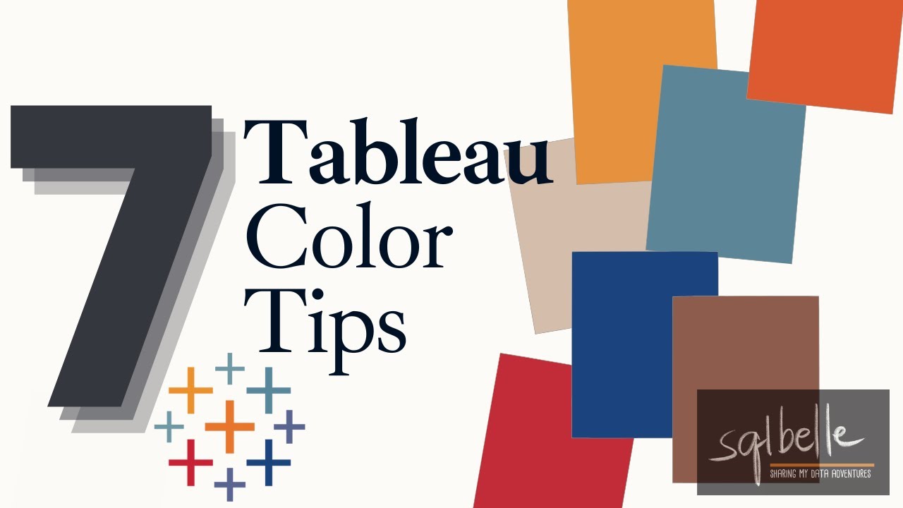7 советов по работе с цветом Tableau — сочетания клавиш, пользовательская цветовая палитра, ресур...
