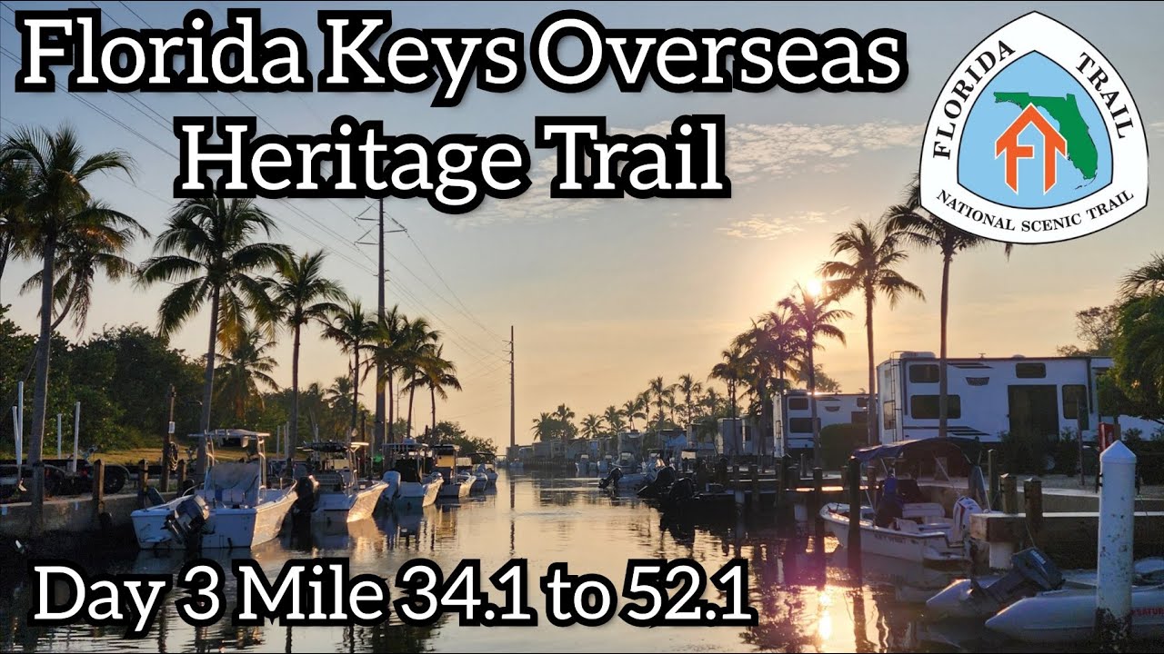 Day 3 Seven Mile Bridge | Florida Trail Thru Hike From Key West | Keys Overseas Trail | Siesta Key