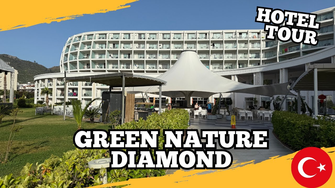 Green Nature Diamond Marmaris Hotel Tour 🌴 | 5-Star Luxury Resort in Turkey