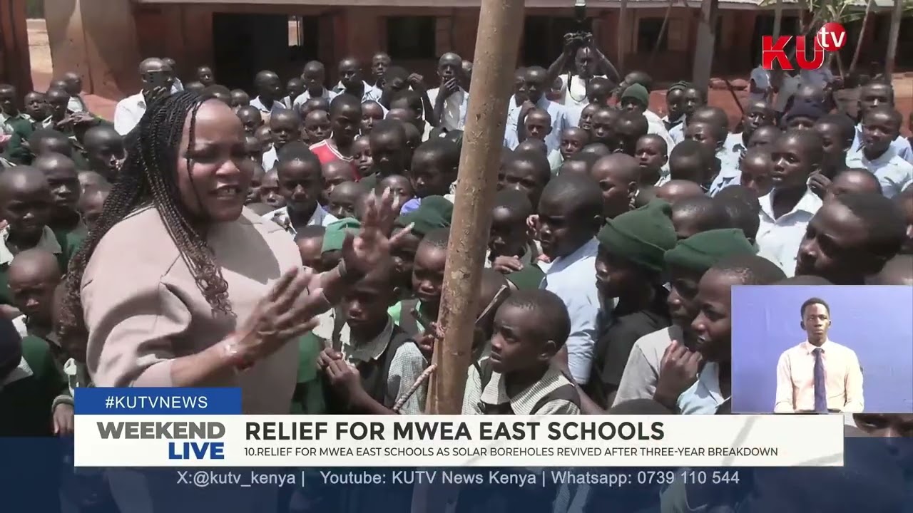 Relief for Schools and Residents as Solar Boreholes Are Restored in Kirinyaga