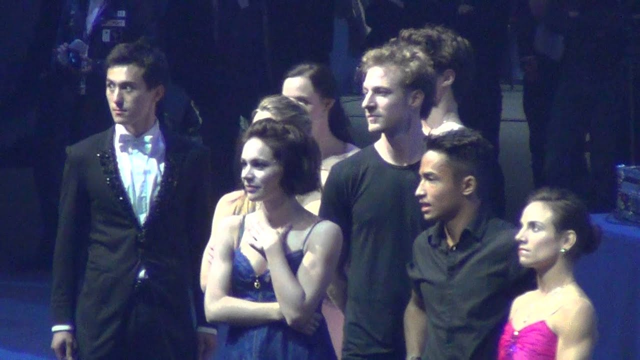 TEB 2013 gala backstage Virtue Moir Chan Pechalat Bourzat (2)