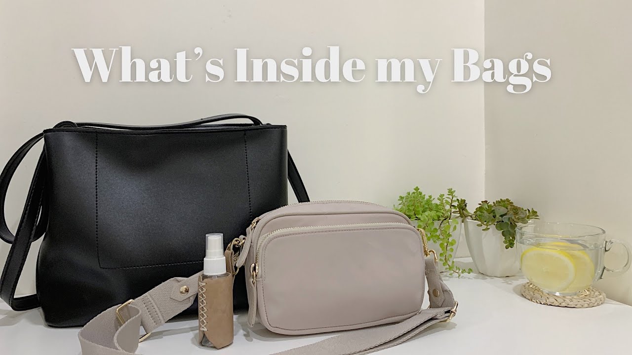 what’s inside my bags | everyday essentials