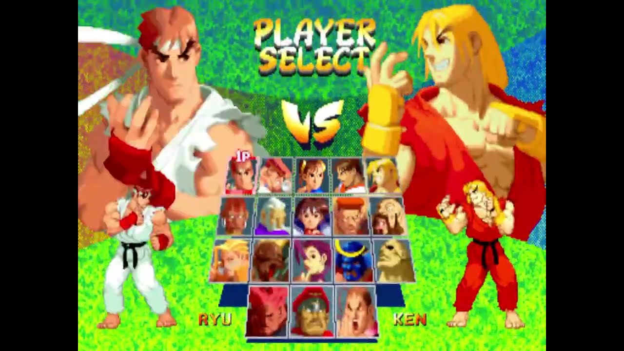 Street Fighter Alpha 2 arcade vs mode