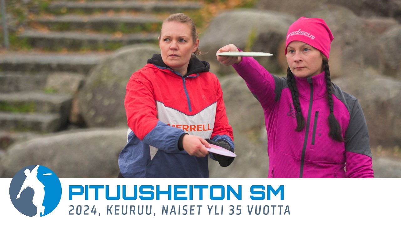 Pituusheiton SM 2024, Keuruu | Naiset yli 35 vuotta | Jenna Hirsimäki ja Iina Salminen