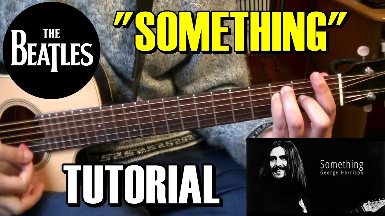 Como tocar "Something" The Beatles | Tutorial Guitarra acústica/criolla acordes rasgueo y Solo