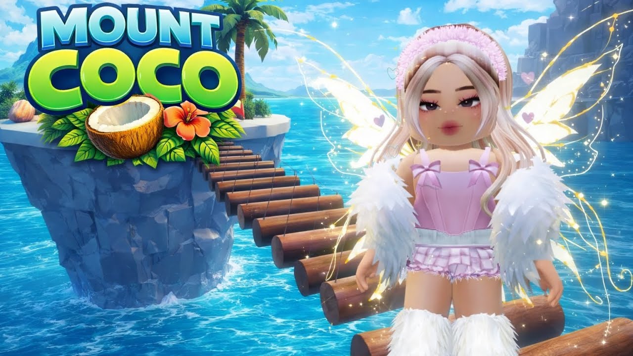 AM TERMINAT Mount Coco Obby!🌴✨️