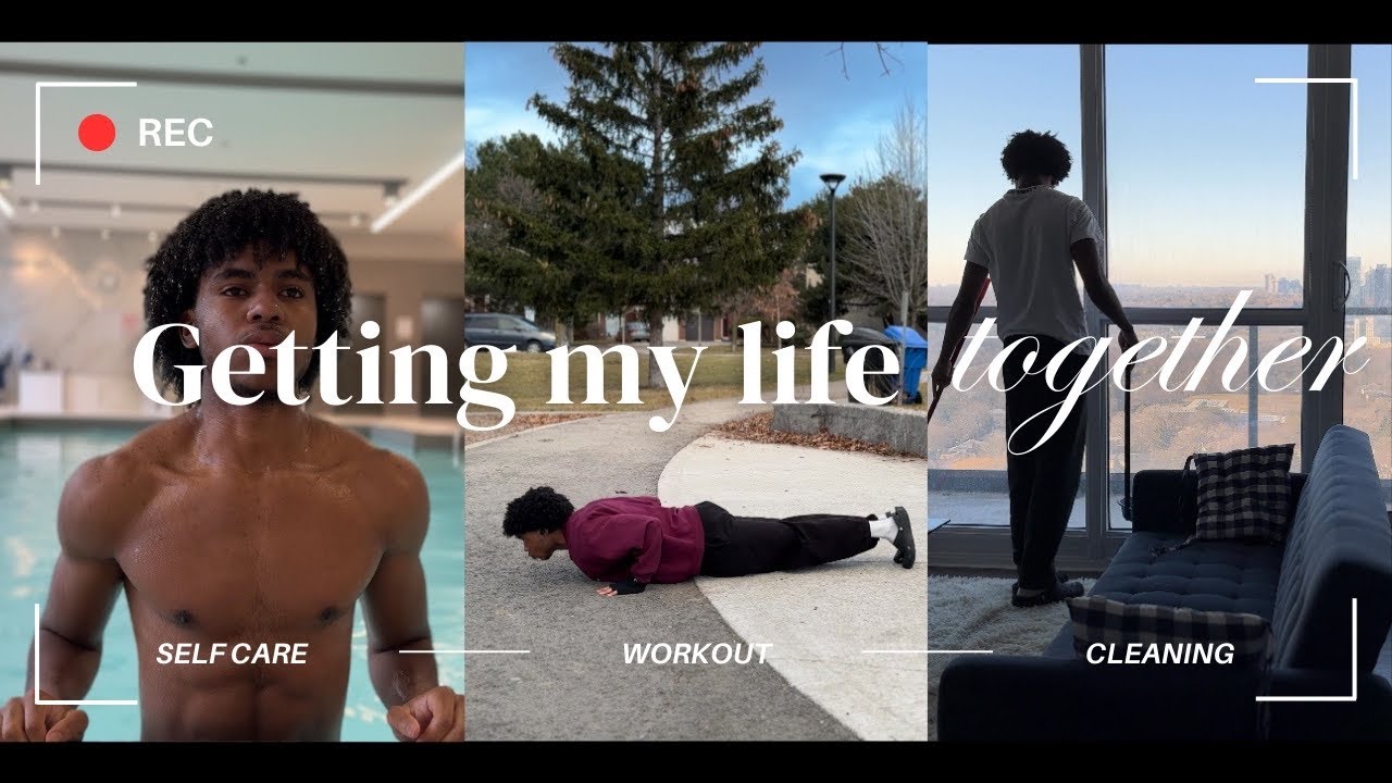 Getting my life together *this will motivate you* / workout, healthy habits, cleaning