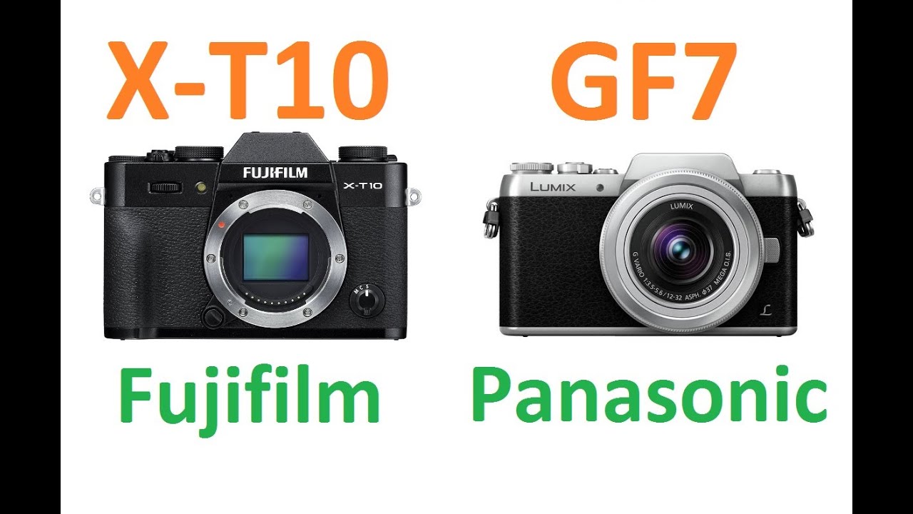 Fujifilm X-T10 vs Panasonic DMC-GF7