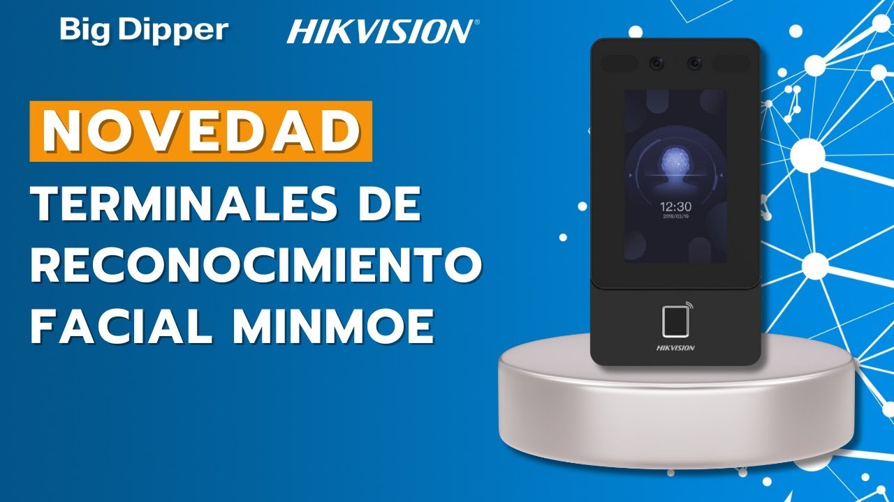 HIKVISION - Terminal de reconocimiento facial DS-K1T344MBWX-E1