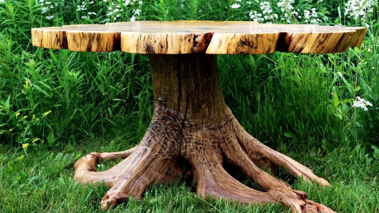 24 Tree stump ideas (creative) small backyard garden ideas