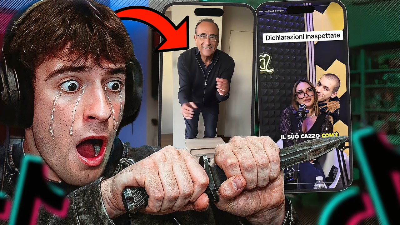 LOLLO REAGISCE ai TIKTOK pi&ugrave; FUORI DI TESTA&hellip; BASTA!!
