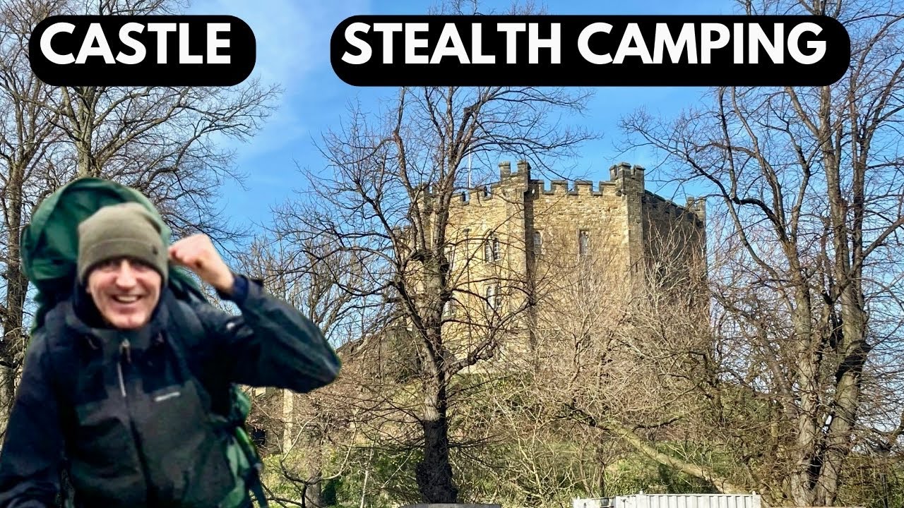 Stealth Camping On A Castle | Haunted & Dangerous!