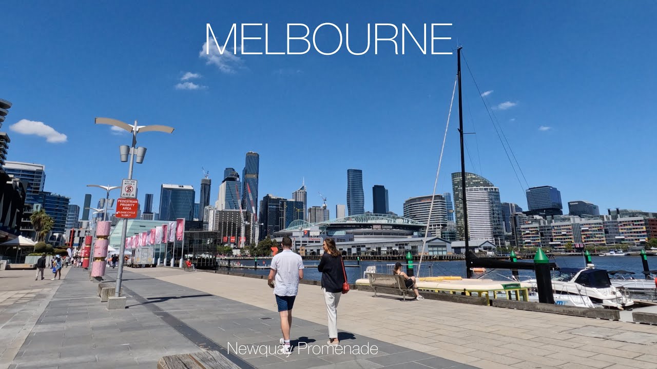 Melbourne Docklands Newquay Promenade Walking Tour