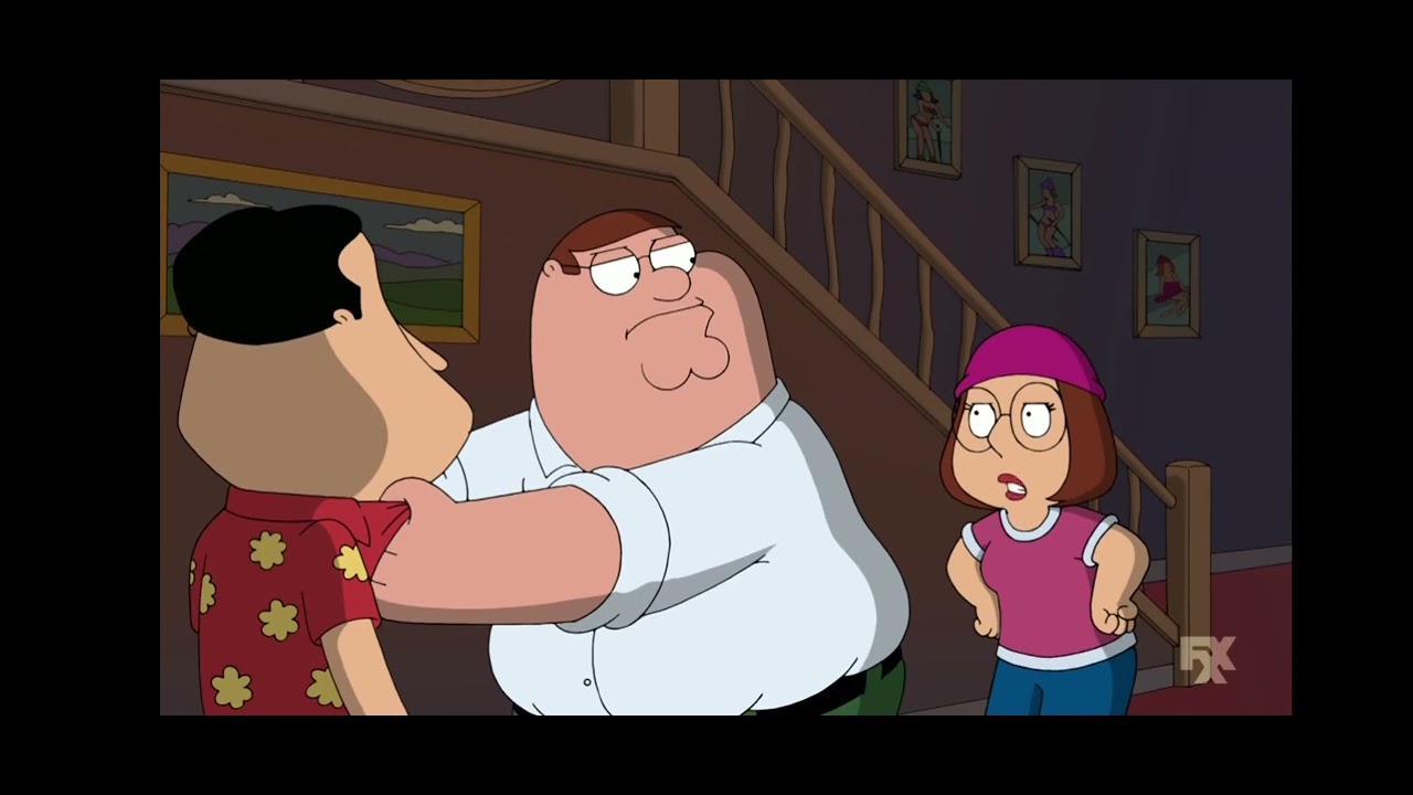 Family Guy Peter And Lois Stop Quagmire FXX Airing Thursday October 24 2024