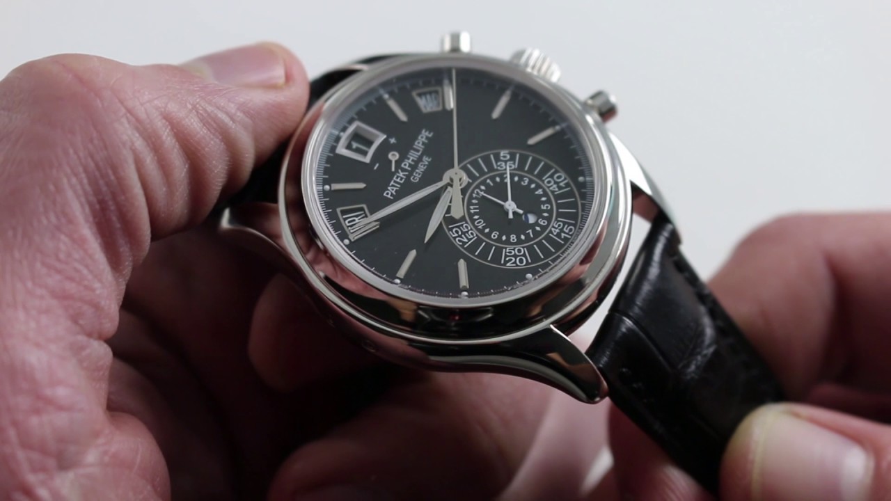 Pre-Owned Patek Philippe 5960P-016 Annual Calendar Flyback Chronograph Luxury Watch Review