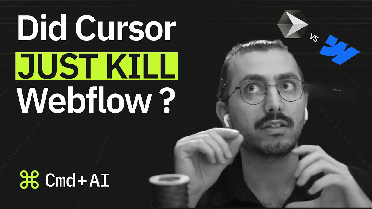 The Future of Web Design: Cursor&rsquo;s Visual Editor vs Webflow