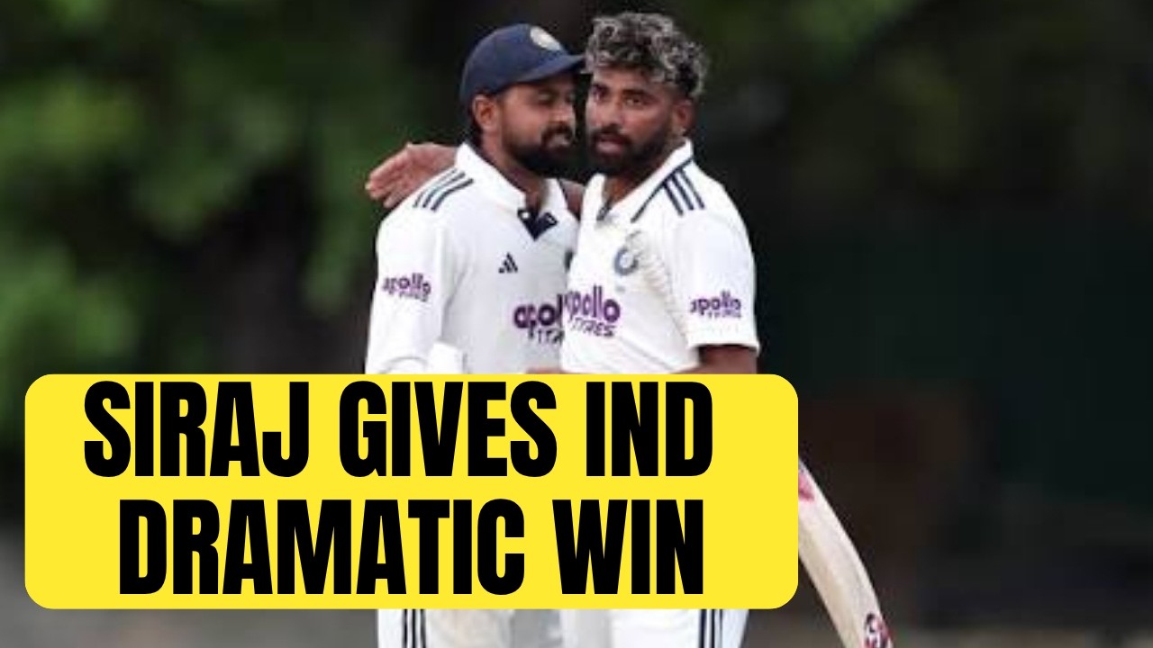 LIVE India vs Sri Lanka warm-up: Jaiswal hits fifty, Gill bats but Siraj gives India dramatic win