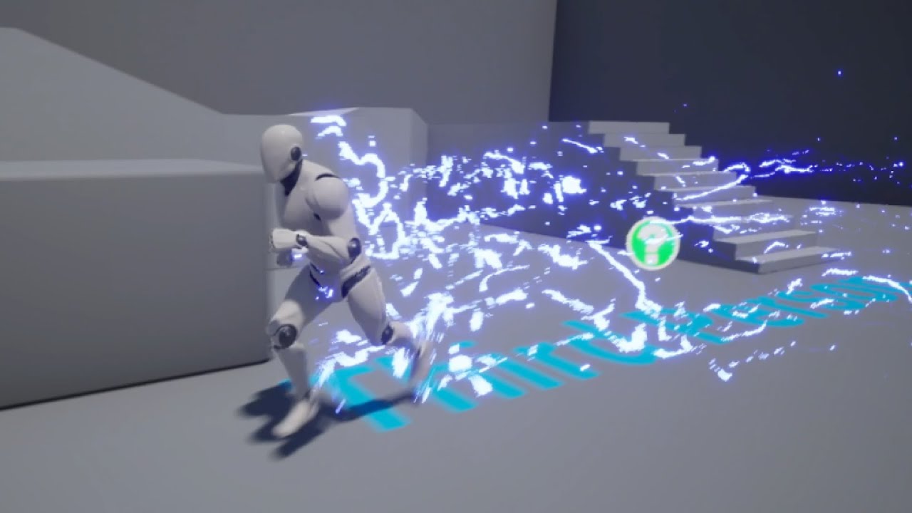 UE4 Niagara Lightning Trail For Character - Tutorial