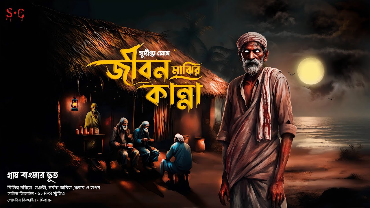 জীবন মাঝির কান্না (গ্রাম বাংলার ভূত)। gram banglar vuter galpo 2024। #suspense  #audiostory