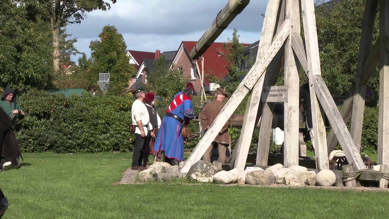Blidenwurf beim Blidenfest Beckdorf 2015 4K/UHD