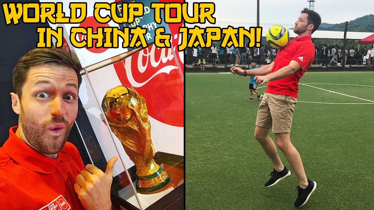 PRIVATE JET WITH THE WORLD CUP TROPHY!
