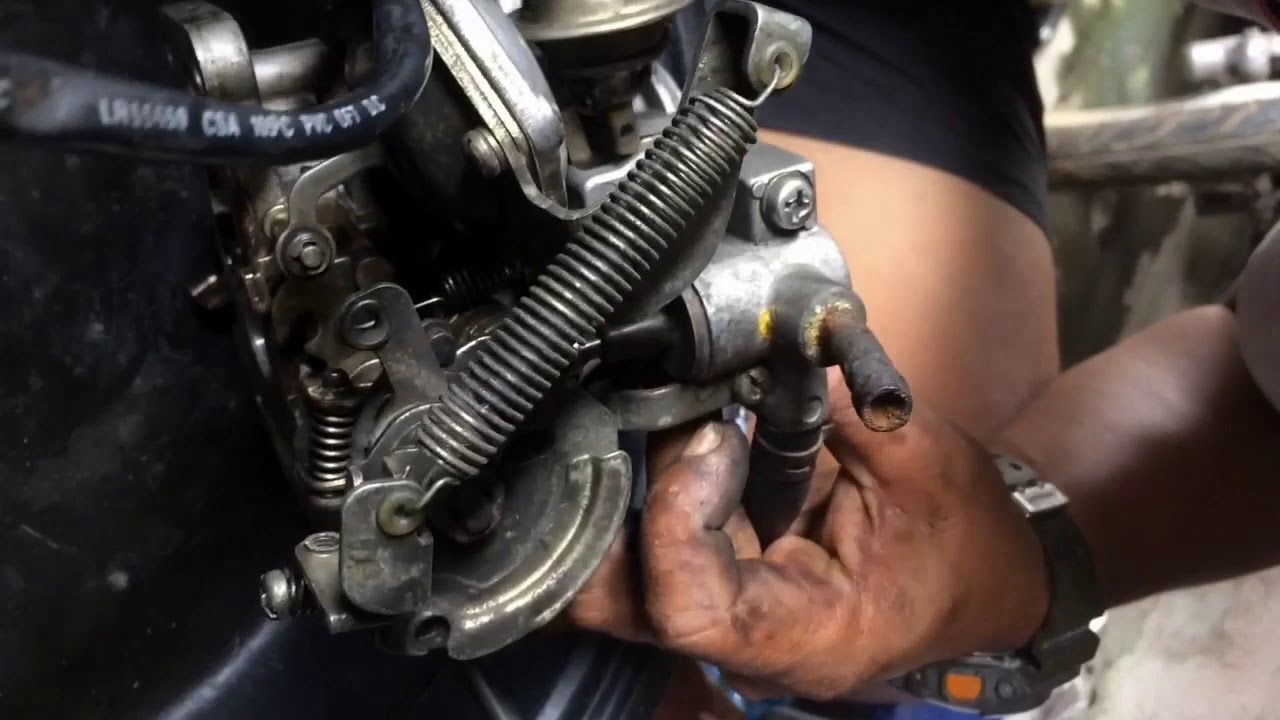How to overhaul a b1 kia pride carburetor part 4
