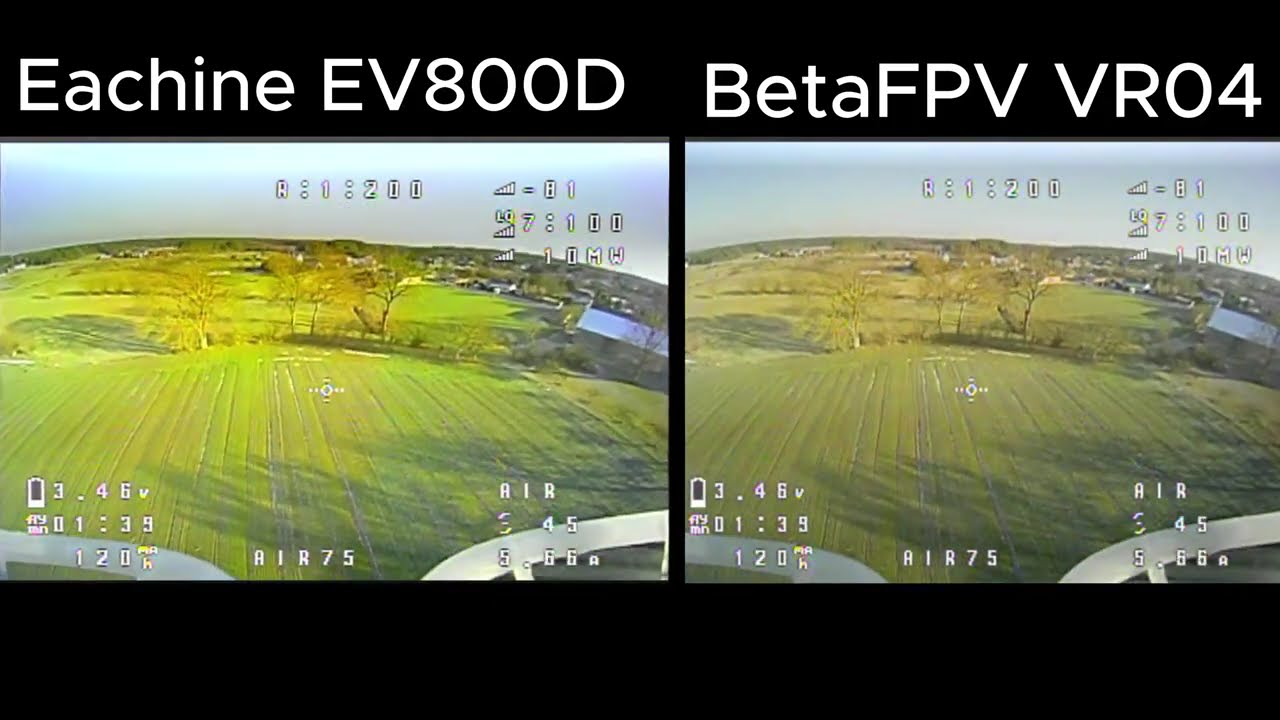 Eachine EV800d vs BetaFPV VR04