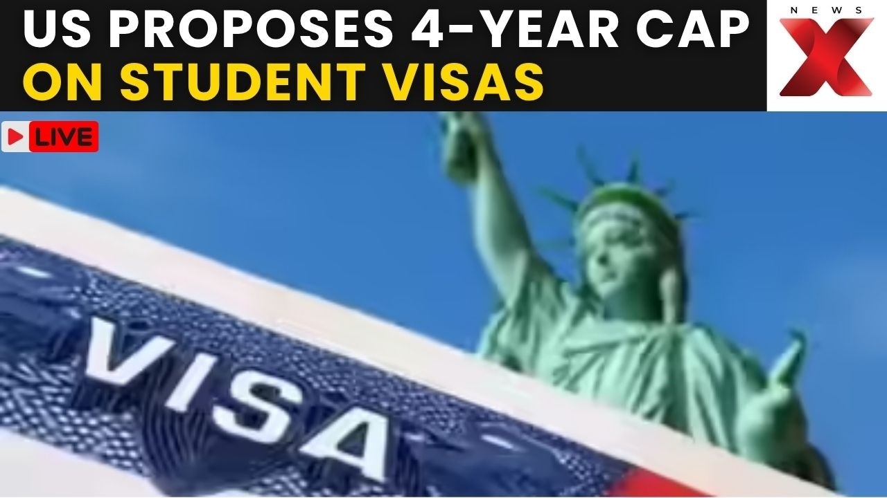 Trump's F-1 Visa Overhaul LIVE: What It Means For Indian Students | Latest News | NewsX