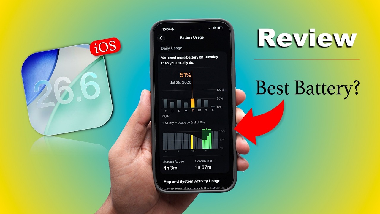 iOS 26.6 Review | Best iOS 26 Update Till Now? Don't Update Before Watching (HINDI)