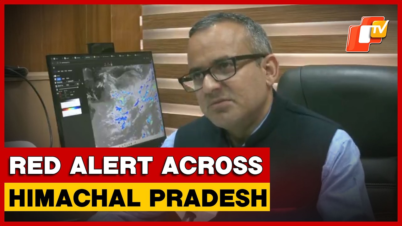 IMD Issues Red Alert For Himachal As Heavy Rain, Flash Flood Risk Looms