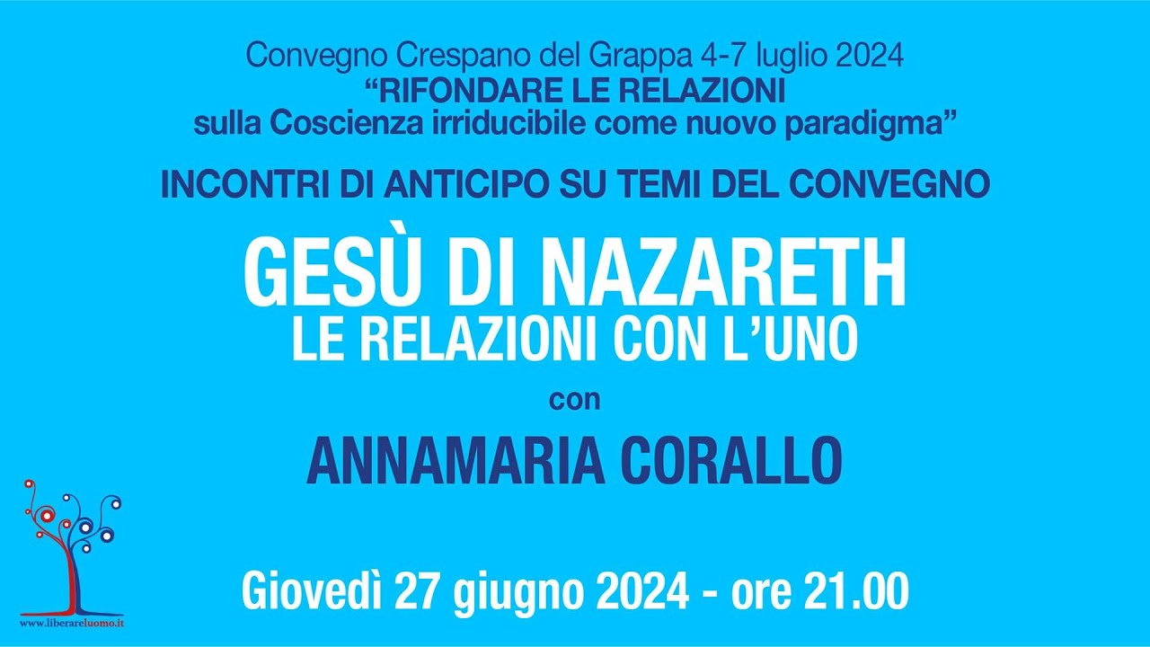 Gesù di Nazareth: le relazioni con l'uno