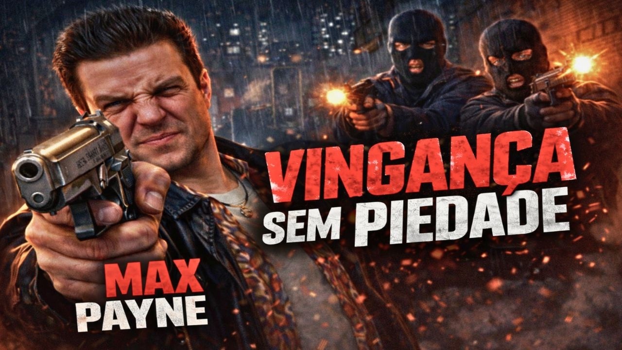 A VINGANÇA DE MAX PAYNE COMEÇA AGORA - Max Payne