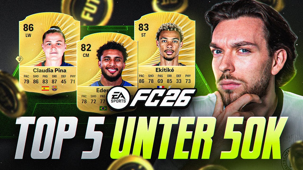 TOP 5 Spieler auf JEDER POSITION unter 50k Münzen 🧐💰