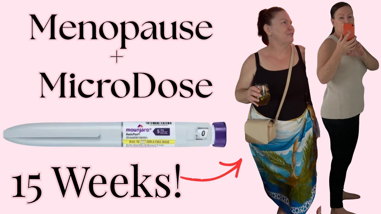 Microdosing GLP 1 for Menopause Weight Gain | Tirzepatide Blood Sugar Control 