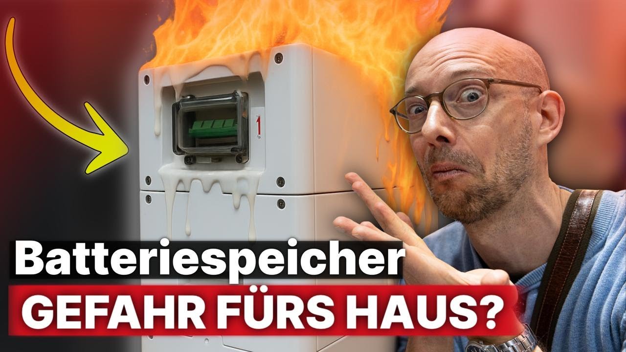 Angst vor brennendem Stromspeicher? Eine Lösung gegen Brandgefahr im Haus