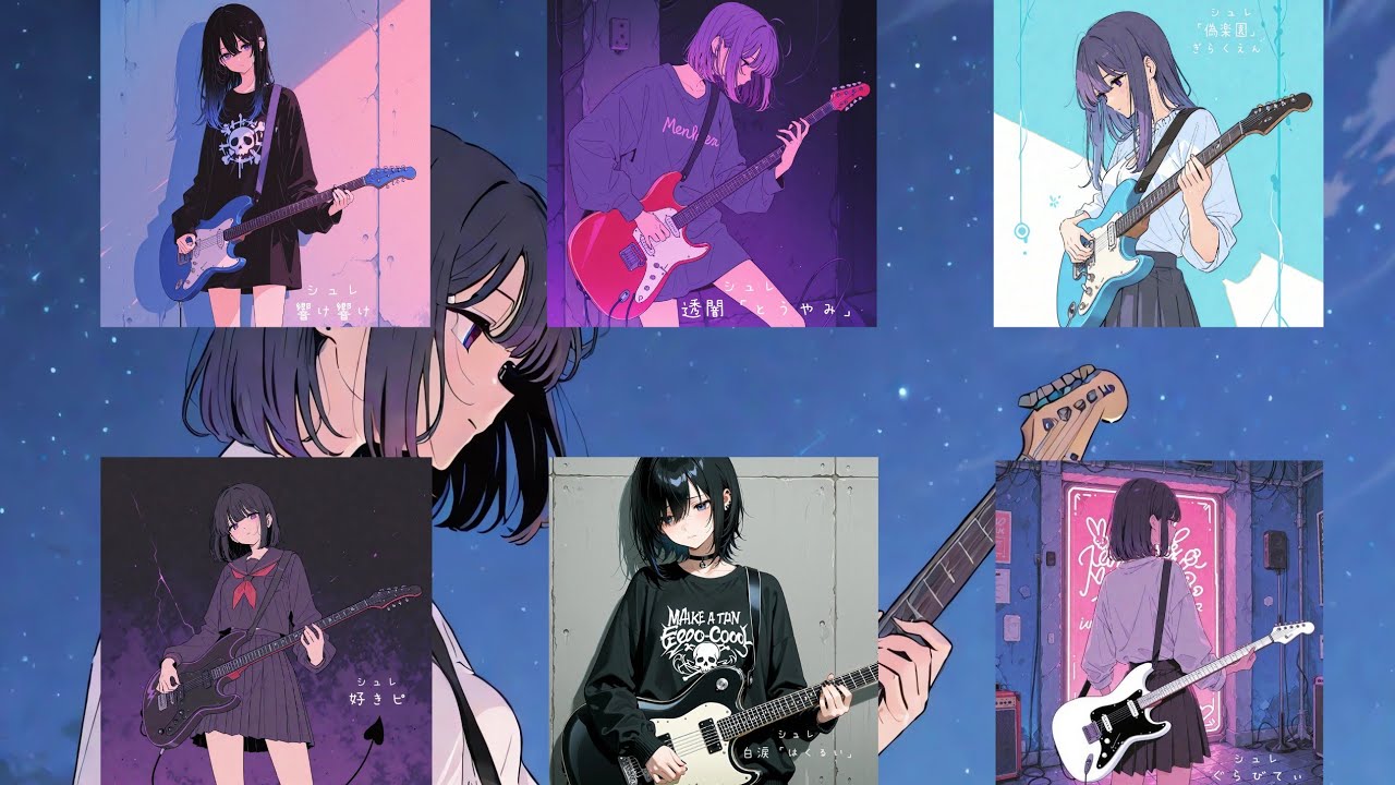 堕ちる瞬間 – Shattered Night | J-Rock Best Hits 【作業用BGM】