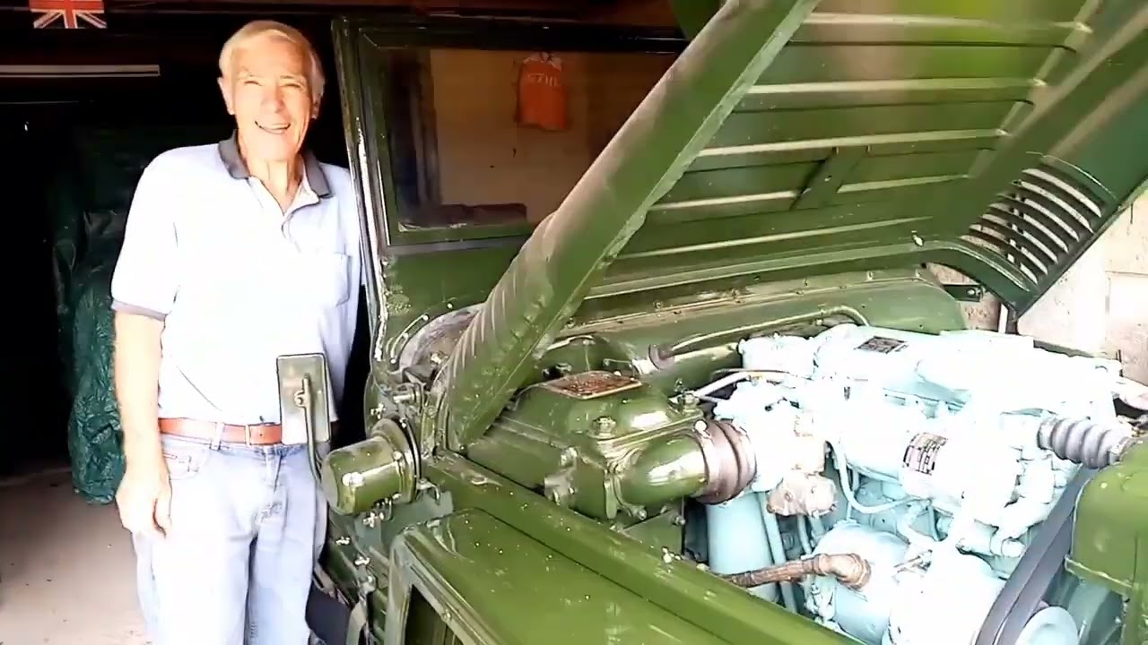 The sweet sound of an Austin Champ Rolls Royce B40 👌